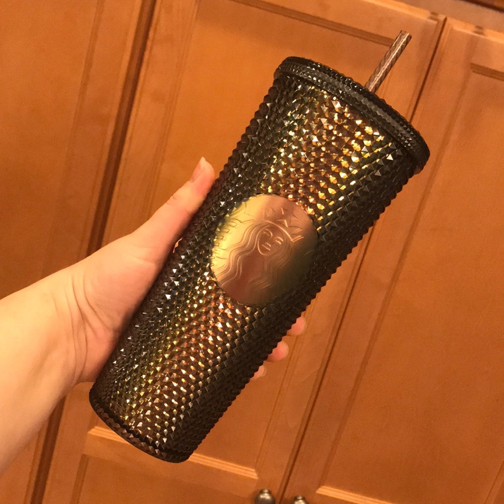 Starbucks iridescent black tumbler 2020